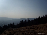 Le massif du Fossard avec les silhouettes du Morthomme et du Saint-Mont